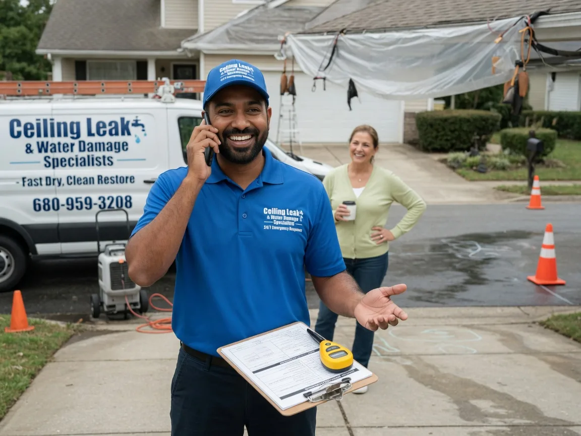 Ceiling Leak Cleanup Woodbury, NY FAQs